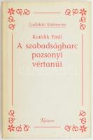 Kumlik Emil: A szabadságharc pozsonyi vértanui. Pozsony, 1998. Kaligramm. Kiadói vászonkötésben, papír védőborítóval