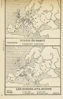 1923 Bp, Kogutowicz zsebatlasza az 1923. évre. II. évfolyam. Bp., Magyar Néprajzi Társaság Emberföld...