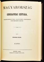 Fényes Elek: Magyarország geographiai szótára I-II. Bp., 1984, Magyar Könyvkiadók és Könyvterjesztők...