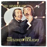 Ron Gaylord And Burt Holiday - Hi! Simply Hi! Vinyl, LP, Egyesült Államok (VG)