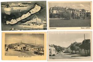 11 db modern magyar város képeslap az 50-es és 60-as évekből