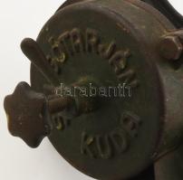 Salgótarján antik vas daráló, jelzéssel, jó állapotban