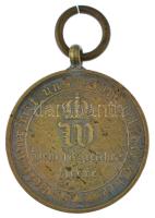 Német Államok / Poroszország 1871. "1870-71-es hadjárat emlékérem" bronz kitüntetés mellsz...