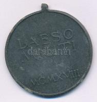 1918. "Sebesültek Érme" Zn kitüntetés, mellszalag nélkül. Szign.: R. Placht T:XF 
Hungary...