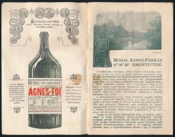 cca 1900 A Mohai Ágnes-forrás ismertetése, fekete-fehér képekkel illusztrált, magyar és német nyelvű...