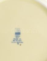 Zsolnay virág mintás süteményes tányér. Kézzel festett, jelzett, hibátlan d: 16,5 cm