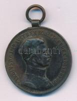 1917. "Károly Bronz Vitézségi Érem" bronz kitüntetés mellszalag nélkül. Szign.: Kautsch T:XF,VF  Hungary 1917. "Bronze Gallantry Medal" bronze decoration without ribbon. Sign.: Kautsch C:XF,VF NMK.: 310.