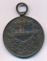 1917. "Károly Bronz Vitézségi Érem" bronz kitüntetés mellszalag nélkül. Szign.: Kautsch T:...