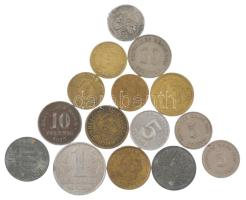 Németország ~1912-1954. 15db vegyes fémpénz, közte egy rossz állapotú angol pence T:vegyes Germany ~1912-1954. 15pcs of mixed coins, with one English pcs in poor condition C:mixed