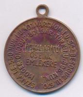 ~1916 (?) "Honfoglalás ...-ik évfordulójára / Honalapító őseink emlékére" bronz emlékérem ...