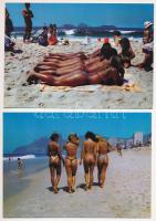 Rio de Janeiro - 2 db modern erotikus képeslap / 2 modern erotic postcards