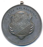 1922. "Vándor Kedv Kerékpárkör Budapest 1896" jelzett Ag sportemlékérem, hátoldalon gravírozva "MOTORVERSENY 100 KM 1922 IX 17", "S.G.A. (Scheid Ezüstáru- és Éremgyár)" gyártói jelzéssel (23,15g/0.800/39mm) T:AU,XF patina / Hungary ~1920. "Vándor Kedv Kerékpárkör Budapest 1896 / A Magyar Hazáért 1914-1915." hallmarked Ag sport medallion, engraved on reverse "MOTORVERSENY 100 KM 1922 IX 17", with "S.G.A. (Scheid Ezüstáru- és Éremgyár)" maker's mark (23,15g/0.800/39mm) C:AU,XF patina