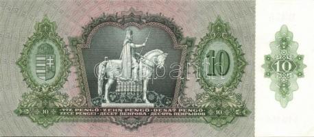 1936. 10P (3x) egymás utáni sorszámokkal T:I