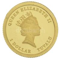 Tuvalu 2010. 1$ Au "Tuvalui tengeri élővilág - Tengeri csikó" (0,5g/0.999) T:AU (PP)
Tuva...