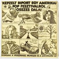 Déry Tibor - Presser Gábor - Adamis Anna - Képzelt Riport Egy Amerikai Pop-Fesztiválról Összes Dalai, Vinyl, LP, Yellow Label, Magyarország 1973 (VG+, a tok kicsit viseltes)
