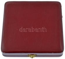 Strobl Alajos (1856-1926) 1905. "Hauszmann Alajos - műépítész, tanár" ezüstözött bronz eml...