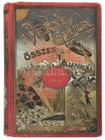 Verne Gyula: Az úszó város. Az ostrom-záron keresztül. Ford.: Zigány Árpád. Bp., é.n. [1897], Franklin-Társulat, 238+(1) p. Egészoldalas fekete-fehér illusztrációkkal. Kiadói aranyozott, festett, illusztrált egészvászon sorozatkötés, kissé sérült, kopott borítóval és gerinccel, helyenként kissé foltos lapokkal.