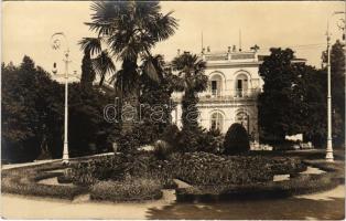Abbazia, Opatija; park. Erich Bährendt 1914.