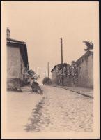 cca 1930 Tabáni utca, fotó, jelzés nélkül, 18x13 cm