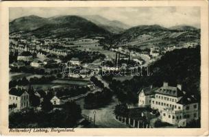 1923 Rőtfalva-Rendek, Rattersdorf-Liebing; Österr. Zollhaus / Osztrák vámház / Austrian customs office (EK)