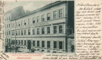 1899 BUdapest VIII. Tanítók háza