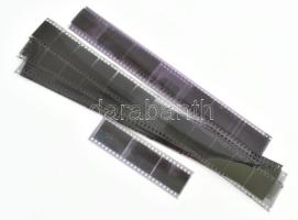 cca 1950-1970 Sopron, utcarészletek, üzletek, életképek, kb. 150 db negatív kocka