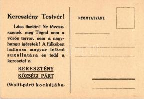 Munkás testvérem vigyázz! A guruló Szokol hazád megrontására tör és a kenyeret veszi ki szádból... S...