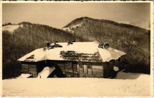 1940 Tiszaborkút, Kvaszi, Kvasy; Mencsul / mountain. photo