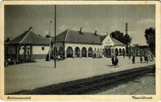 Zamárdi, Balatonzamárdi; Vasútállomás (EM)