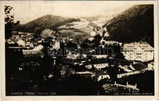 1930 Trencsénteplic, Trencianske Teplice; látkép, fürdő / general view, spa (fl)