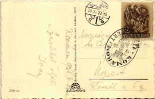 1938 Komárom, Komárno; Nagyigmándi út. Hacker Dezső kiadása / street view + "1938 Komárom vissz...