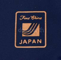 Japán porcelán váza, matricás, jelzett, hibátlan, m: 18 cm