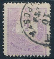 1874 2kr durva gyöngyjavítással (ex Lovász)