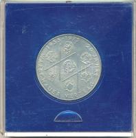 NDK 1975. 10M Ni-sárgaréz "A Varsói Szerződés 20. évfordulója" forgalmi emlékkiadás tokban...