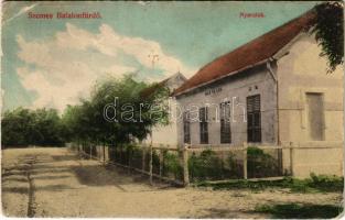 1911 Balatonszemes, Szemes-Balatonfürdő; nyaralók, Márta lak (EB)