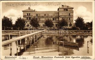 1937 Balatonőszöd, Kerekedelmi Minisztérium Tisztviselői Jóléti Egyesülete üdülőháza (EK)
