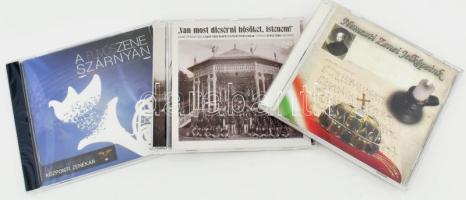 3 darab zenei CD