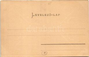 Budapest VI. Gyár utca és Andrássy út, omnibusz Bensdorp Cacao reklámmal. Ganz Antal 4