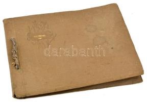 1914-1918 37 darab I. vh-s fotó, albumban, zömmel az olasz frontról, illetve orosz, montenegrói fron...