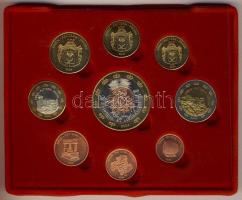 Liechtenstein 2004. 1c-5€ 9klf db próbaveret, dekoratív szettben T:BU Tanúsítvánnyal! Csak 5000db!