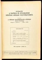 1950 Papír és Nyomdatechnika folyóirat 2. évf., 1-12. sz. Félvászon kötésben, egy lapon javított szakadással, máskülönben jó állapotban. Komplett évfolyam!