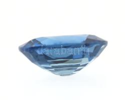 Mozambiki kék zafír ovális csiszolás 0,53ct