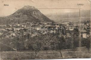 Déva leporello card with railwaystation