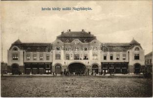 1908 Nagybánya, Baia Mare; István király szálló, Kardos Jenő üzlete. Kovács Gyula kiadása / hotel, shops