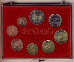 Finnország 2006. 1c-2€ 8klf db, kereskedői szettben T:BU