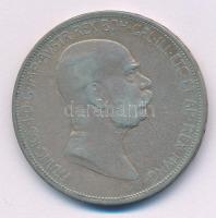 Ausztria 1908. 5K Ag "Ferenc József - Jubileum" T:VF,F Austria 1908. 5 Corona Ag "Fra...