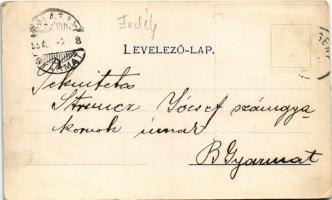 1899 (Vorläufer) Szécsény, Nagy-Szécsény; Harang láb, Török emlék (Tűzoltótorony) (EK)