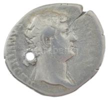 Római Birodalom / Róma / Hadrianus 117-138. Denarius Ag (2,88g) T:F ly., repedés Roman Empire / Rome / Hadrian 117-138. Denarius Ag "[HA]DRIANVS [...] / [...] TI AVG [...]" (2,88g) C:F holed, cracked