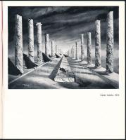 1974 Molnár C. Pál festőművész retrospektív kiállatása. Bp., Erst Múzeum. A művész munkáinak fekete-...