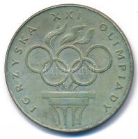 Lengyelország 1976. 200Zl Ag "Olimpia" T:AU patina Poland 1976. 200 Złotych Ag "Olympics" C:AU patina Krause Y#86